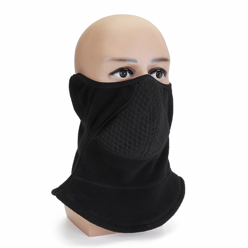 Coolchange Motorcycle Scooter Winter Riding Face Mask Ear Protection Fleece Windproof