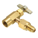 R134A to R12 Shut Off Valve Change-over Valve with Connector
