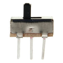 60pcs SS12D00G3 2 Position SPDT 1P2T 3 Pin PCB Panel Mini Vertical Slide Toggle Switch