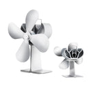203CFM 1000RPM Stove Fan Fireplace Fan 15-18DB Ultra Quiet Fireplace Heat Fan Powered Wood Stove Fan Wood Burning Eco Fan for Efficient Heat Distribution