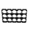 5pcs 3x5 18650 Battery Spacer Plastic Holder Lithium Battery Support Combination Fixed Bracket With Bayonet
