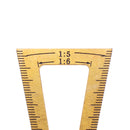 Drillpro Brass Dovetail Scriber Line Planner Woodworking Crossed Templates Drawing Line Tool