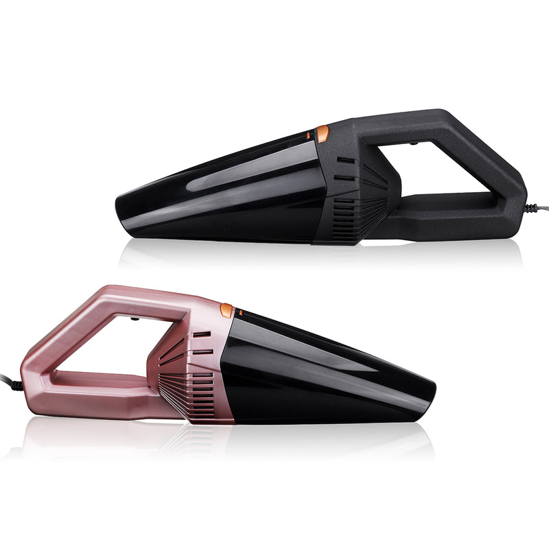120W 12V 13FT 3700PA Corded Car Vacuum Cleaner HEPA Washable Handheld Dry Wet