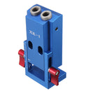 Upgrade XK-1 Pocket Hole Jig Step Drill Bit Kit Wood Oblique Drill Guide Set Woodworking Locator Tools
