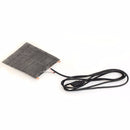 5pcs DC 5V 2.5W Black USB Heated Plate Warmer For Gloves Mouse Pad
