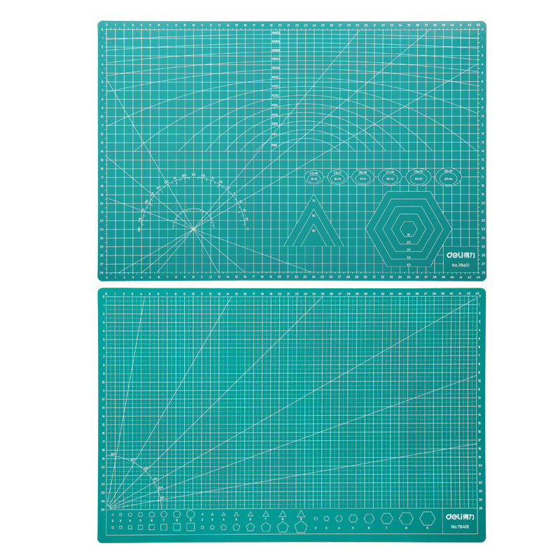 XIAOMI Ecosystem Deli 78401 1 Piece A3 Grid Self Healing Cutting Mat Durable PVC Craft Card Fabric Leather Paper Cutting Board Patchwork Tools