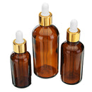 Brown Amber Glass Bottle Glass Dropper Dropping Bottle Refillable Container 10/20/30/50/100mL