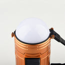 IPRee 200LM LED USB Solar Camping Light 4 Modes Hand Lamp Outdoor Emergency Lantern