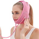 Breathable Air Press Face-lift Mask Cheek V-Line Chin Slimming Shaper Belt Bandage Breathable Massager