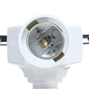 3 in 1 Rotatable E27 Base LED Light Lamp Bulb Adapter Holder Socket Splitter