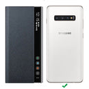 Bakeey Foldable Smart Sleep Window View Stand Flip PU Leather Protective Case for Samsung Galaxy S10 Plus 2019