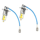 Car Halogen Headlights Bulbs H1 H3 H4 H7 Driving Fog Lamp 60/55W 12V Amber 2Pcs