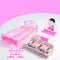 DIY Plastic Doll House Kids Development Toys Furniture Living Room Sofa Bed Dressing Table Hanger Set