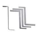 30Pcs Unlocking Lock Picks Set Key Extractor Transparent Practice Padlock Tool