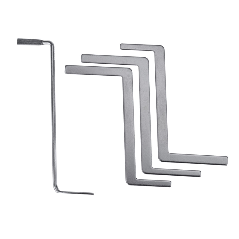 30Pcs Unlocking Lock Picks Set Key Extractor Transparent Practice Padlock Tool