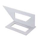 Drillpro Aluminum Alloy Woodworking Scriber T Ruler 45/90 Degree Angle Ruler Angle Protractor Gauge
