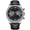 Benyar 5129X Business Men Watch 3ATM Waterproof Luminous Display Calendar Quartz Watch