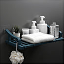 Suction Wall Mount Storage Rack Holder Shelves Bathroom Kitchen Organizer Shower Shelf