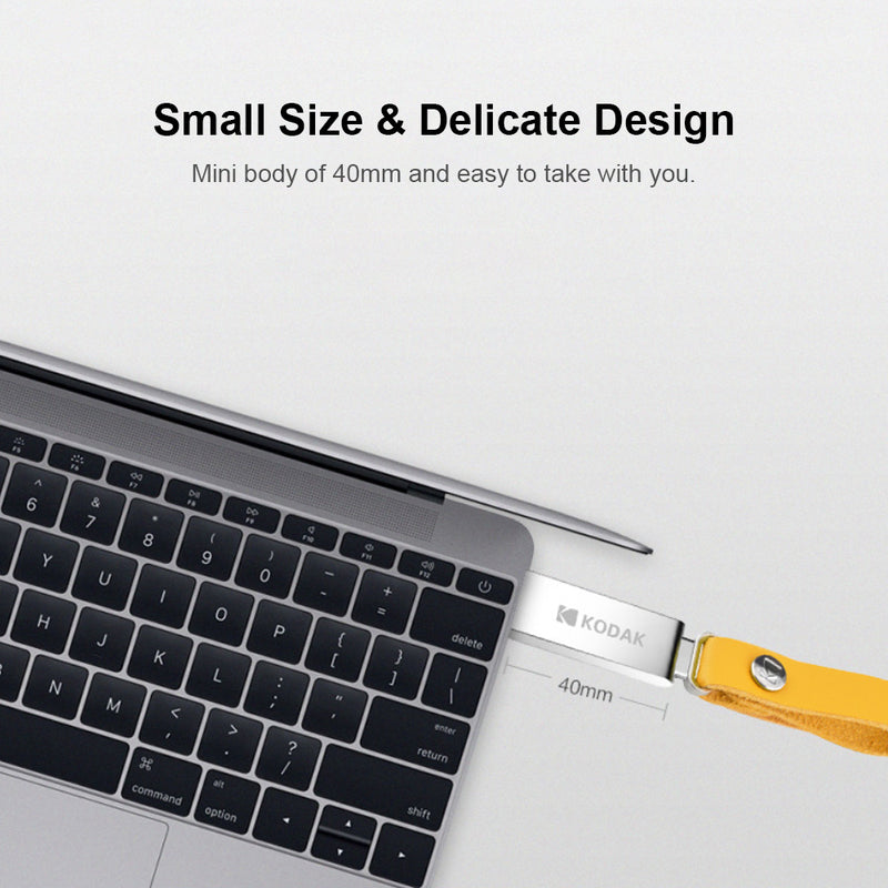 KODAK USB3.0 64GB Flash Drive Memory Disk U Stick Metal USB Memory Stick Pen Drive Pendrive