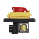 KEDU KJD22 4Pin/6Pin 250V 12(10)A Electromagnetic Waterproof Push Button Switch
