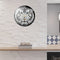 Loskii CC099 Creative Wall Clock Mute Wall Clock Quartz Wall Clock For Home Office Decorations