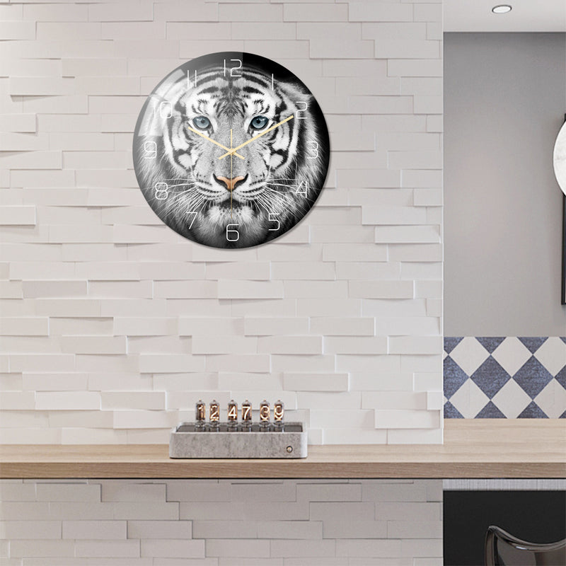 Loskii CC099 Creative Wall Clock Mute Wall Clock Quartz Wall Clock For Home Office Decorations