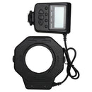 SHOOT SL-103C Macro Ring Flash Light LED GN15 6800K Diameter 52 55 58 62 67 72 77mm Adapter Ring