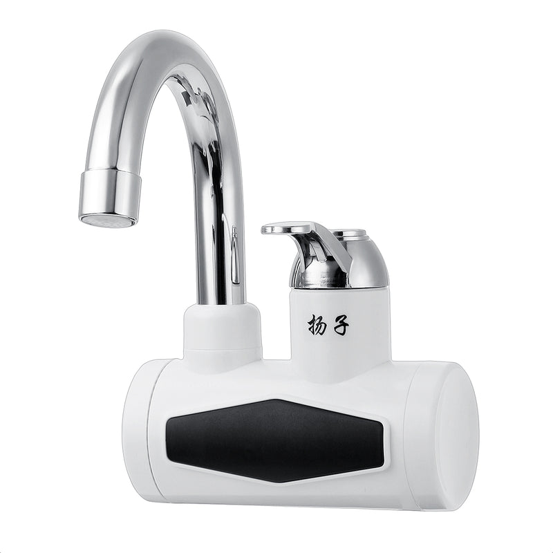 220V 3000W Temperature Display Instant Hot Water Faucet for Bathroom Kitchen