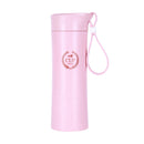 KCASA KC-WHE04 360mL Wheat Straw Fiber Bottle Portable Mug Travel Outdoor Sports Water Cup Creative