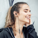 KUULAA 3.5mm Wired Control Deep Bass Earphone Sports In-ear Headphones for iPhone Xiaomi Huawei