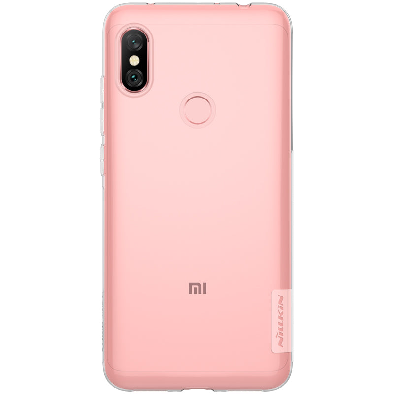 NILLKIN Transparent Shockproof Soft TPU Back Cover Protective Case for Xiaomi Redmi Note 6 Pro