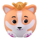 Crown Fox Squishy 12.5CM Slow Rising Rebound Jumbo Toys With Packaging Gift Collection