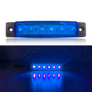 CNSUNNYLIGHT DC 12V LED Side Marker Warning Lights Tail Reverse Turn Signal Lamp for Truck Trailer