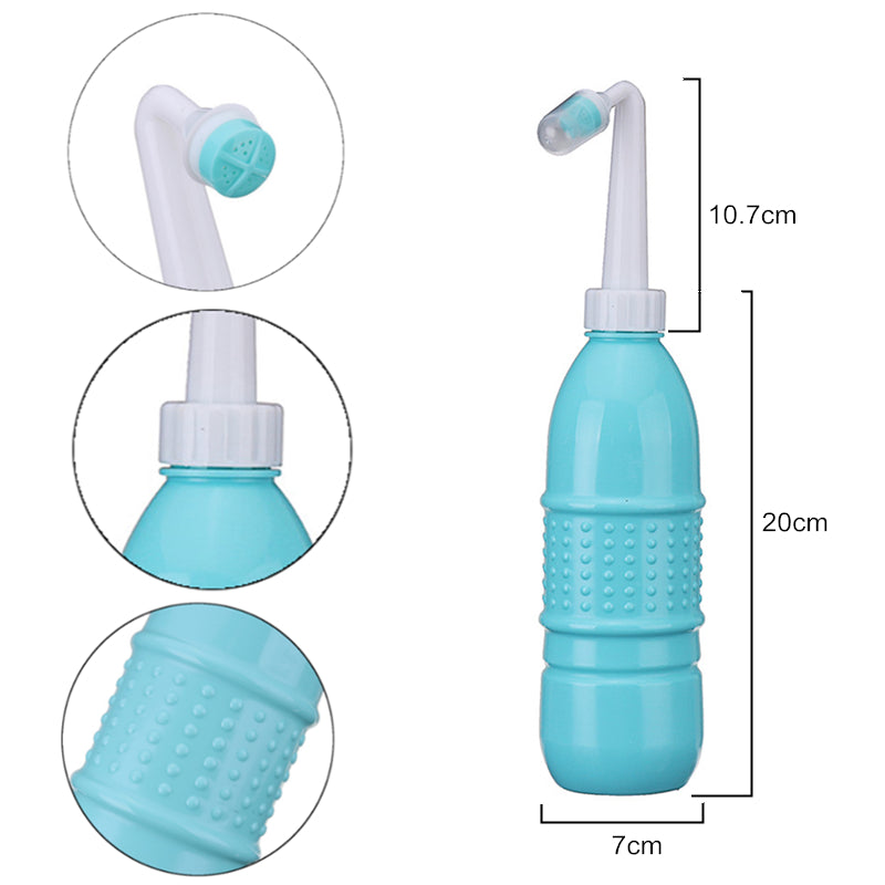 500ML Portable Bidet Travel Handy Sprayer Shattaf Toilet Wash Kit