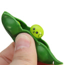Extrusion Bean Toy Mini Squishy Soft Toys Pendants Anti Stress Ball Squeeze Gadgets Phone Strap