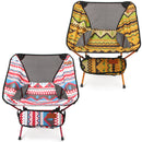 IPRee Portable Camping BBQ Folding Chair Ultralight Aluminum Alloy Backrest Max Load 150kg