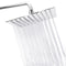 TAPCET 8" Ultrathin Square/Round Stainless Steel Shower Head Rainfall Shower Head Top Spray Pressure