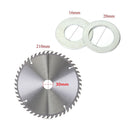 3pcs 210mm Circular Saw Blades Set 24/48/60 Teeth 30mm Bore Diameter Saw Blades