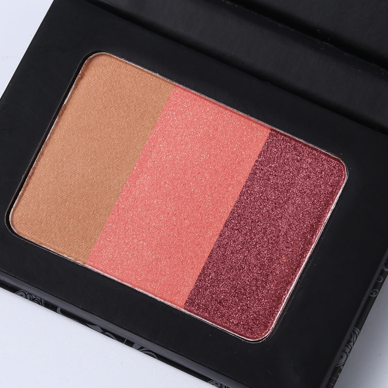 Ucanbe Mineral Blush Make Up Palette Face Cheek Blusher Shading Shadow Powd U6B6