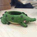 Plant Pot Cartoon Succulent Plant Pots Bonsai Planter Home Office Decor-Cro