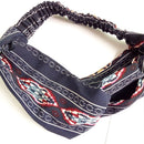 Women Hair Accessories Turban Geometric Striped Twisted Cross Headband Fema