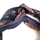 Women Hair Accessories Turban Geometric Striped Twisted Cross Headband Fema