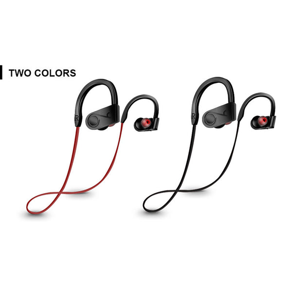 Sports Wireless Headphones Bluetooth Earphone With Mic Noise Cancelling Bas R6S9