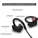 Sports Wireless Headphones Bluetooth Earphone With Mic Noise Cancelling Bas R6S9