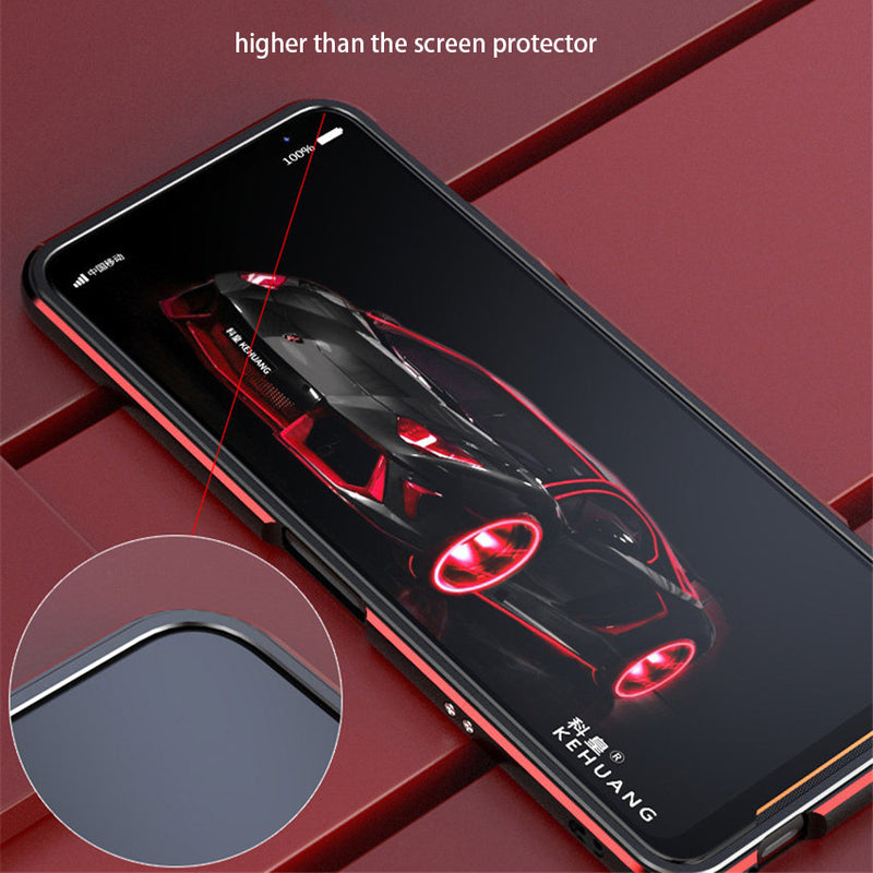 Bakeey Luxury Bumper Shockproof Aluminum Metal Frame Protective Case for ASUS ROG Phone 2