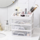 1X(Transparent Cosmetic Makeup Jewelry Stationery Drawers Storage Rack Box