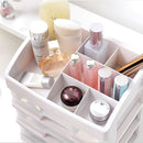 1X(Transparent Cosmetic Makeup Jewelry Stationery Drawers Storage Rack Box