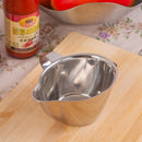 1X(Usefu Stainless Steel Gravy Oil Soup Separator Bowl Multi-Use Grease Oil