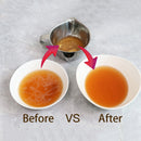 1X(Usefu Stainless Steel Gravy Oil Soup Separator Bowl Multi-Use Grease Oil