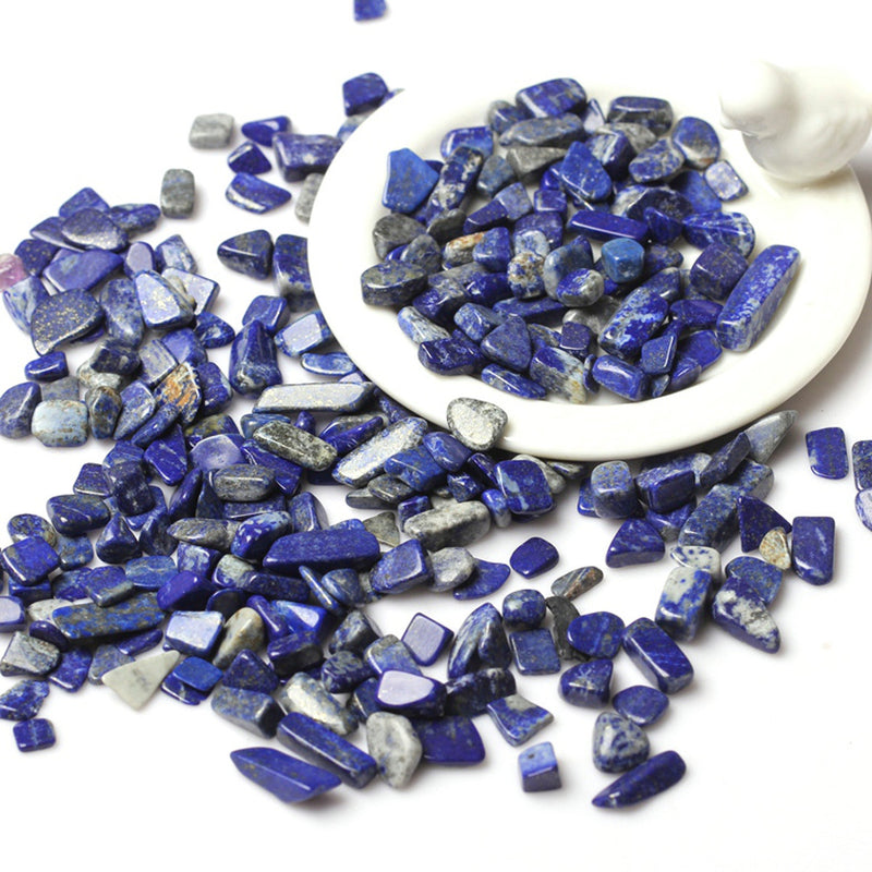 50g Blue Loose Natural Lapis Lazuli Crystal Rock Rough Stone Decoration